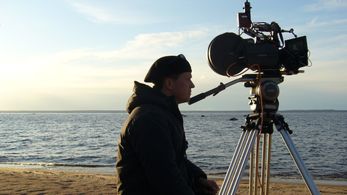 Klaus Haro on location in Sweden 2006