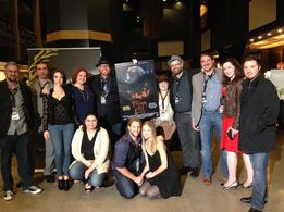 The cast and crew of 