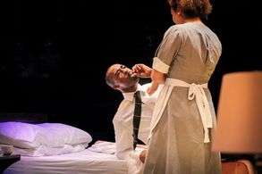 Daniel Francis as Martin Luther King Jr in The Mountaintop