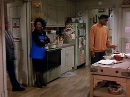 Darius McCrary and Jo Marie Payton in Family Matters (1989)