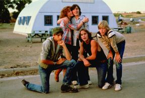 Matt Dillon, Vincent Spano, Tom Fergus, Michael Eric Kramer, and Pamela Ludwig in Over the Edge (1979)
