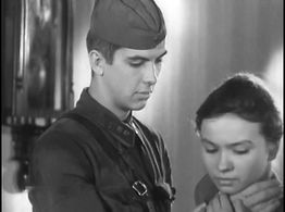 Pavel Ivanov and Natalya Rychagova in Net neizvestnykh soldat (1965)