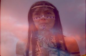 Carla Rae as Chumash Woman/Spirit in Angels Ladder