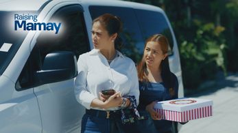 Valerie Concepcion and Joyce Ching in Raising Mamay (2022)