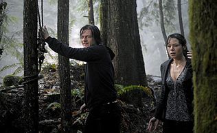 Elaine Cassidy and Dean Chekvala in Harper's Island (2009)