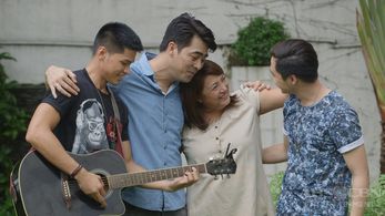 Cherry Pie Picache, Jay Manalo, Sam Concepcion, and Vin Abrenica in Maalaala Mo Kaya (1991)