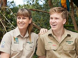 Terri Irwin and Robert Clarence Irwin in Crikey! It's the Irwins: Bindi Says Yes (2019)
