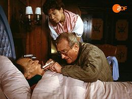 Dieter Eppler, Evelyn Hamann, and Klausjürgen Wussow in The Black Forest Hospital (1985)