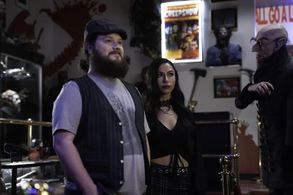 Victor Rivera and Valerie LeBlanc in Creepshow