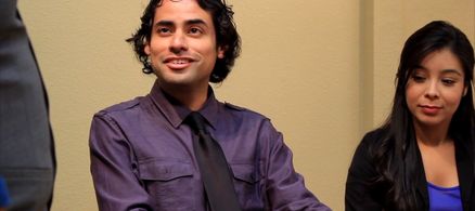 Dominic Lerma and Yvette Angulo in Birthday Wish (2014)