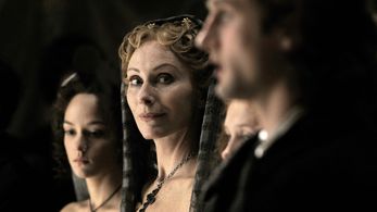 Andrea Sawatzki, Mark Ryder, and Marta Gastini in Borgia (2011)