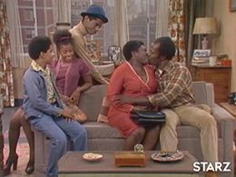John Amos, Ralph Carter, Esther Rolle, BernNadette Stanis, and Jimmie 'JJ' Walker in Good Times (1974)