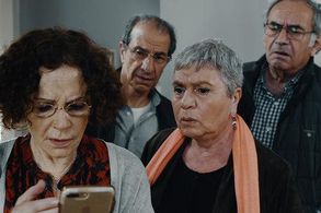 Tikva Dayan, Sasson Gabay, Doval'e Glickman, and Liora Rivlin in Stockholm (2018)