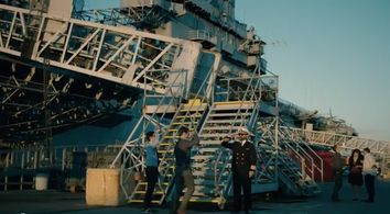 Playing 'Ship Captain' with Jonathon Groff and Andrew Law on HBO's Looking season 2, September 2014