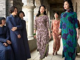 Ni Ni and Xinyi Zhang in The Flowers of War (2011)