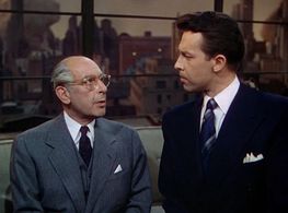 John Dall and Cedric Hardwicke in Rope (1948)