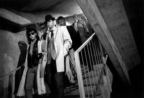 Sakke Järvenpää, Sakari Kuosmanen, Pate Mustajärvi, Pantse Syrjä, and Mato Valtonen in Calamari Union (1985)