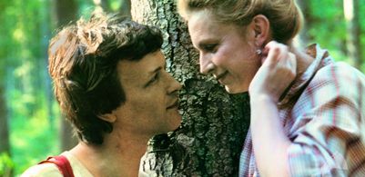 Jan Frycz and Ewa Wisniewska in Mgla (1985)