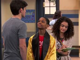 Eddie Perino, Tyrel Jackson Williams, and Madison Pettis in Lab Rats (2012)