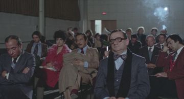 Giuseppe Anatrelli, Anna Mazzamauro, and Gigi Reder in Fantozzi 2 (1976)