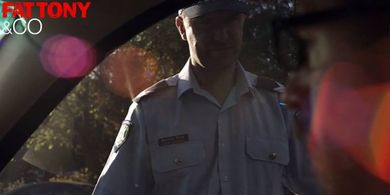 Cam Faull asUniformed Policemanin Fat Tiny and Co 2013. Channel 9