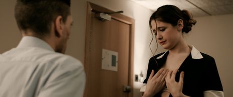 C.J. de Mooi and Rebekah Bowman in The Renata Road (2022)