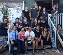 making films with friends.