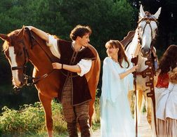 Jitka Schneiderová and Max Urlacher in Queen of the Lake (1998)