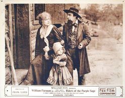 Kathryn Adams, Nancy Caswell, and Marc B. Robbins in Riders of the Purple Sage (1918)