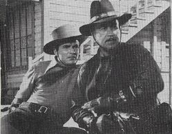 Noah Beery and Don 'Red' Barry in The Tulsa Kid (1940)