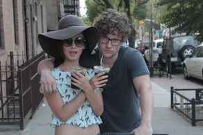 Jon Fletcher and Celina Jade in APRIL FLOWERS