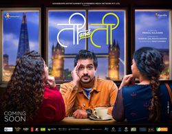 Mrinal Kulkarni, Pushkar Jog, Sonalee Kulkarni, and Prarthana Behere in Ti and Ti (2019)