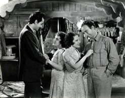 Demetrius Alexis, Roscoe Ates, Daisy Hilton, and Violet Hilton in Freaks (1932)