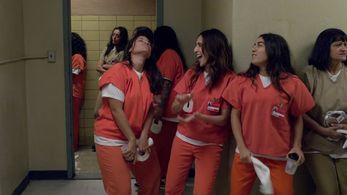 Gabrielle Ruiz as Singing Inmate #2 on Orange Is The New Black Season 4, Episode 2 