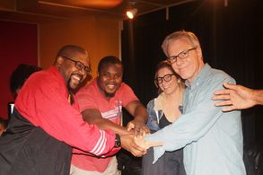 David Arata researching a TV series and meeting AfroReggae.