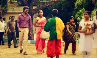 Akhil and Riythvika Panneerselvam in Azhagu Kutti Chellam (2016)