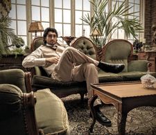 Shayan Sobhian BTS in Legends of Tomorrow (The One Where We're Trapped on TV)