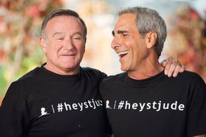 Tony Thomas and Robin Williams