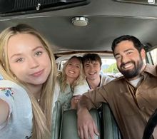 Jesse Metcalfe, Khobe Clarke, Helena Marie, and Brec Bassinger in Dawn (2023)