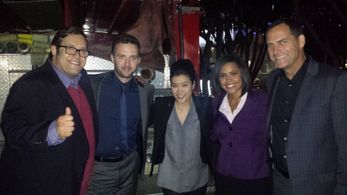 Eddie Kaye Thomas, Jadyn Wong, Andy Buckley, Amaris Davidson, and Ari Stidham