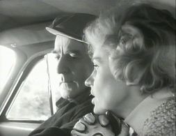 Gunnar Björnstrand and Gunn Wållgren in The Dress (1964)
