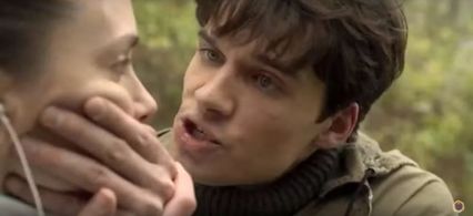 Evgeniya Nokhrina and Ivan Zhvakin in Po shchuchemu veleniyu (2018)