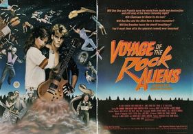 Craig Sheffer, Pia Zadora, Ruth Gordon, Michael Berryman, Alison La Placa, and Tom Nolan in Voyage of the Rock Aliens (1