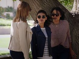 Aisha Dee, Victoria Park, and Lindsay Chambers in Sweet/Vicious (2016)