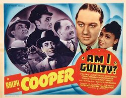 Clarence Brooks, Ralph Cooper, Laurence Criner, Reginald Fenderson, Monte Hawley, Sybil Lewis, and Sam McDaniel in Am I 
