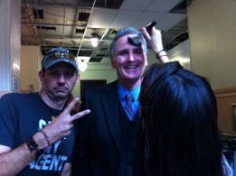 with producer Dr. Travis Fox