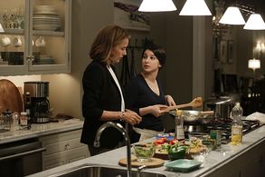 Téa Leoni and Kathrine Herzer in Madam Secretary (2014)