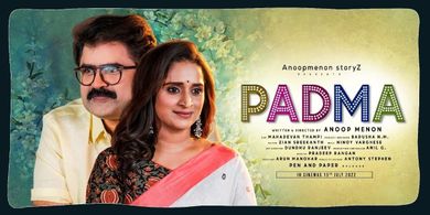 Anoop Menon and Surabhi Lakshmi in Padma (2022)