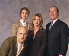 Molly Hagan, Lightfield Lewis, Larry Miller, and Lisa Ann Walter in Life's Work (1996)