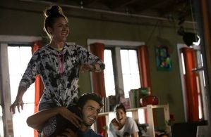 Breaking Through filming